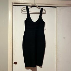 Herve Leger bandage midi dress